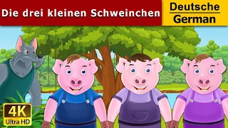 Die drei kleinen Schweinchen | Three Little Pigs in German |  @GermanFairyTales