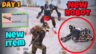 Get This New Item For Free 😍 & Secret Robot Location | Solo vs Squad | Pubg Metro Royale Chapter 20