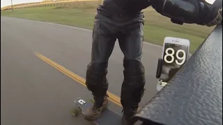 High speed Longboard 89mph (Record breaking attempt)