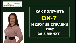 Как за 5 минут получить справку по ЕСВ ОК-7 и другую информацию Пенсионного фонда  – Аркада-Гранд