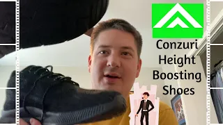 Conzuri height boosting shoes : A Review / Max out your total height with these shoes!!!