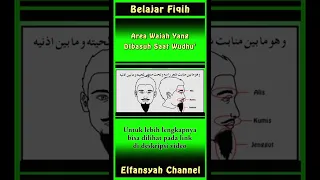 BAGIAN WAJAH YANG HARUS DIBASUH SAAT BERWUDHU' | Kitab Syarah Safinatun Najah