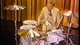 Buddy Rich stick trick solo performance