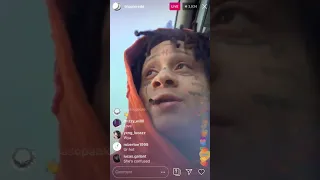 Trippie Redd IG Live in his FEELS *sad ni**a hours*