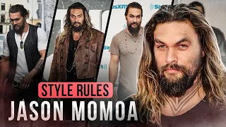 Jason Momoa style rules. How to dress like Jason Momoa from DUNE and Justice League.