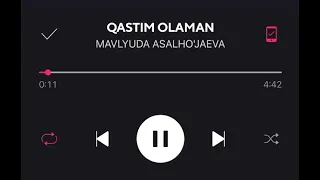 Qastim Olaman -Mavluda Asalho'jaeva📌🔇💙