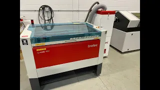 Trotec Speedy 400 Laser Engraver Cutter 120 Watts