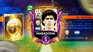 МНЕ ВЫПАЛ МАРАДОНА 95 В ПАКЕ - ЗА 2500 ОЧКОВ КУМИРА в FIFA MOBILE 21