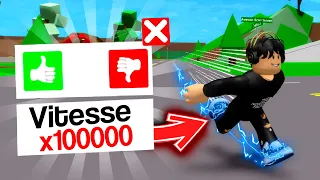 COMMENT COURIR SUPER VITE SUR BROOKHAVEN ROBLOX !