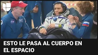 ¿Qué le pasa al cuerpo en el espacio? Así pudo alterar el organismo de astronauta Frank Rubio