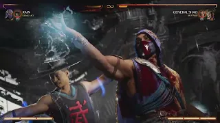 Mortal Kombat 1 Rain & Kung Lao vs General Shao & Motaro