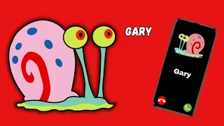 Llamada a Gary | El Caracol de Bob Esponja #bobesponja #llamadas #llamadasfalsas #llamadita