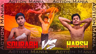 Action Squad SOURABH vs HARSH  , Match 05 Action Mania 2021 | Backyard Wrestling