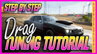 How To Tune A Drag Car Forza Horizon 5 - Drag Tune Tutorial FH5 - How To Drag Tune Forza Horizon 5