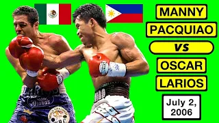 (47) | Manny Pacquiao 🇵🇭 VS 🇲🇽 Oscar Larios | July 2, 2006 | SKY Sports | 1080p 30fps