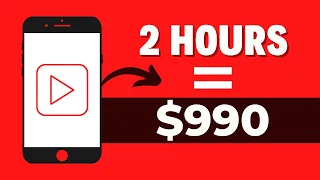 Make $990 by Watching VIDEOS For 2 HOURS | Make Money Online