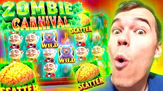 My Biggest Win Ever On Zombie Carnival! || Bonus Buys