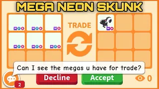 😮‍💨😮‍💨OML!! I LET THEM TO CHOOSE FROM THESE MEGA PETS JUST FOR THIS *NEW* MEGA SKUNK!! #adoptme