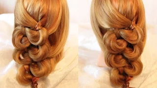 Коса "Волна" | Авторские причёски | Лена Роговая | Hairstyles by REM | Copyright © #hairstyles