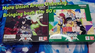 Union Arena Unboxing - Yu yu Hakusho( 幽☆遊☆白書 )and Black Clover( ブラッククローバー ) series.