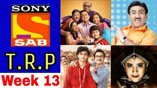 Sab Tv TRP Week 13 | 2021 | Sab Tv Trp This Week | Trp Of This Week