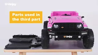 Uenjoy Electric Kids Ride On Truck - Installation video