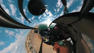 Helicopter, gopro max & Daft Punk