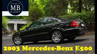 2003 Mercedes-Benz E500 Driving Video - The MB Market