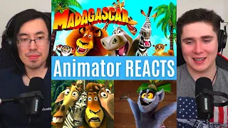 REACTING to * Madagascar (2005)* IT'S SO FUNNY!!! (First Time Watching) Animator Reacts