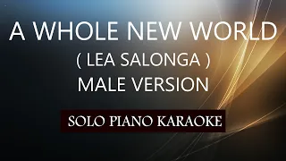 A WHOLE NEW WORLD ( MALE VERSION ) ( LEA SALONGA )  PH KARAOKE PIANO by REQUEST (COVER_CY)