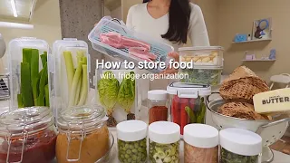 How to store ingredients. Organize the refrigerator. Clean the refrigerator. Organize the freezer.