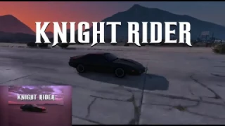 "KNIGHT RIDER" INTRO in GTA V! (Frame-By-Frame perfect remake)