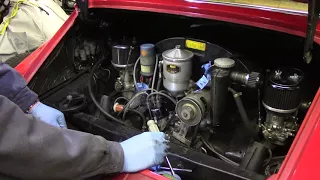 Porsche 912 Engine Rebuild Part 1[Removing the engine]