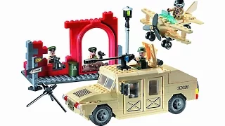 Обзор конструктора Brick Combat Zones 817 (Hummers_Хаммер)