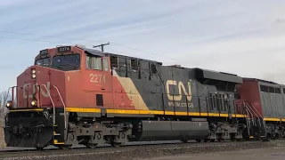 CN M383 Breaks A Knuckle And Separates Exiting St. Clair Tunnel!