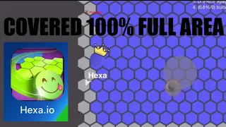 HEXA.IO I HAVE COVERED FULL 100% AREA PLAYING WITH BOTS