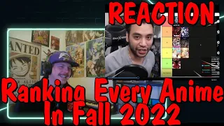 Ranking EVERY Anime in Fall 2022 REACTION