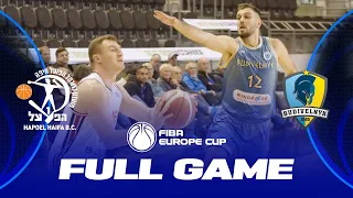 Hapoel B-Cure Laser Haifa v BC Budivelnyk Kyiv | Full Basketball Game | FIBA Europe Cup 2022-23