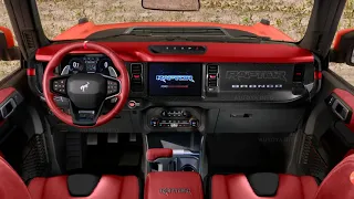 NEW 2022 Ford Bronco RAPTOR - INTERIOR teaser