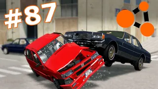 BeamNG.drive (#87) - REALISTIC CAR COLLISIONS IN STREET TRAFFIC 💥🚗 part 3