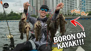 This Spot Full Of Groupers!! x Fish On | Punggol Kayak Fishing | - EP95