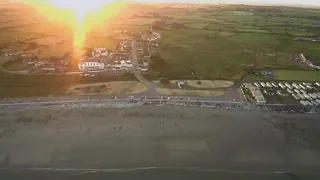 Garryvoe Beach Aerial View