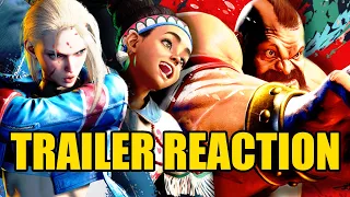 Cammy, Zangief, and Lily are HERE! - Street Fighter 6 Reaction