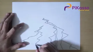 How to Draw Earthquake Cracking Holes