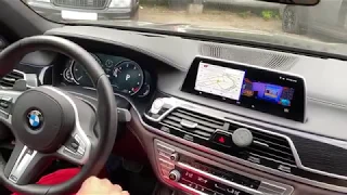 BMW 7 er G11 / G112 - доп мультимедиа на штатный монитор