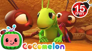 The Ant and the Grasshopper + 15 MIN LOOP| CoComelon Nursery Rhymes & Kids Songs