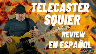 TELECASTER SQUIER by fender | Series Affinity | REVIEW & DEMO EN ESPAÑOL VALE LA PENA ESTA GUITARRA?