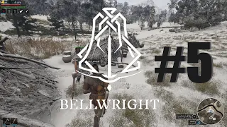 Bellwright #5 | اول هجمة على مملكتنا 🔥👿