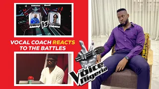 Remi x Chioma | The Voice Nigeria Season 4 Battles | Vocal Coach DavidB Reacts