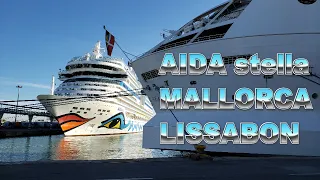 AIDA stella - Kreuzfahrt Spanien zu den Metropolen  bis nach Portugal